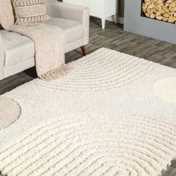 Oliver Diederike Area Rug in Beige Wayfair